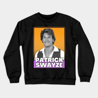 Patrick swayze (retro) Crewneck Sweatshirt